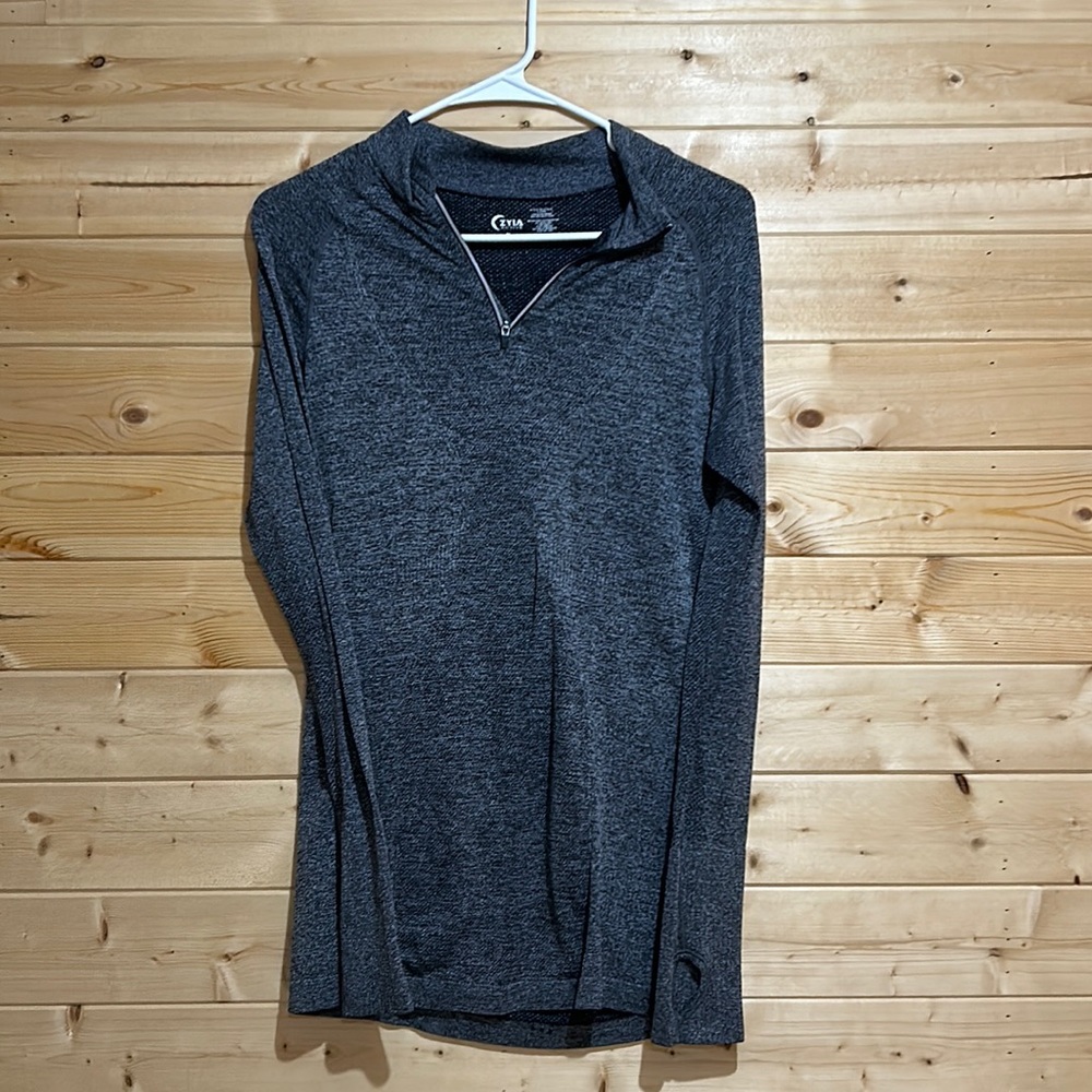 Woman’s ZYIA Active Quarter-Zip Long Sleeve SZ:M